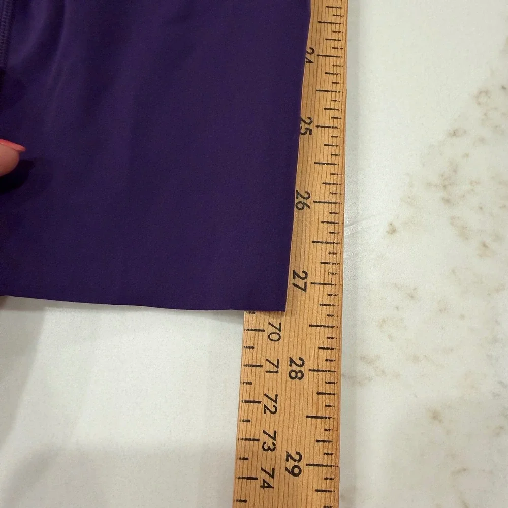 Lululemon Fast and Free High Rise Tight Purple Nulux Running Leggings